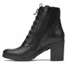 Damskie botki 3346 czarne