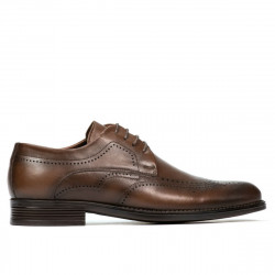 Eleganckie buty męskie 907 a piaskowy