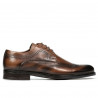 Eleganckie buty męskie 907 a brązowe