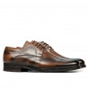 Eleganckie buty męskie 907 a brązowe