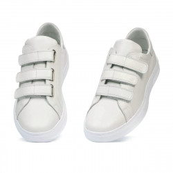 Buty sportowe męskie 893sc białe na rzepy