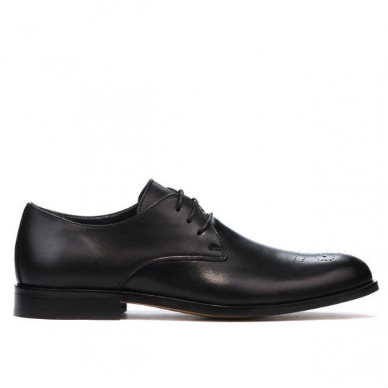 Eleganckie buty męskie (duże rozmiary) 878m czarne