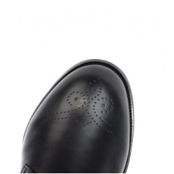 Eleganckie buty męskie (duże rozmiary) 878m czarne