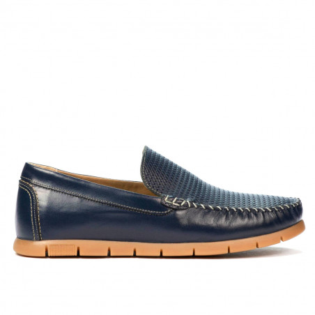 Mokasyny męskie 912 indigo