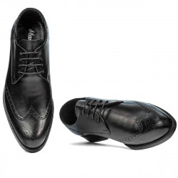 Eleganckie buty męskie 908 czarne
