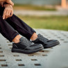 Casualne/sportowe buty męskie 906 czarne kombinowane lifestyle