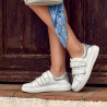 Damskie buty sportowe 6008sc biało-komponowane lifestyle