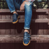 Buty sportowe męskie 893sc indigo rzep