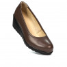 Buty casual damskie 6021 cappuccino