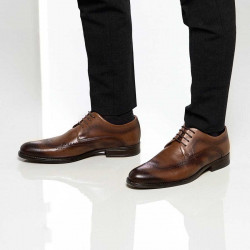 Eleganckie buty męskie 907 a piaskowy lifestyle
