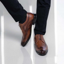 Eleganckie buty męskie 907 a piaskowy lifestyle