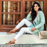 Damskie buty casual 6007 brązowe