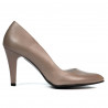 Eleganckie buty damskie 1234 cappuccino