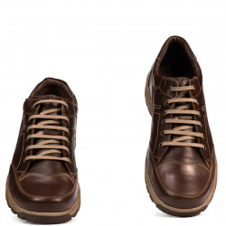 Buty sportowe męskie 853 brązowe