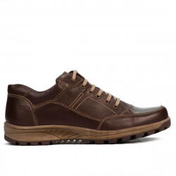 Buty sportowe męskie 853 brązowe