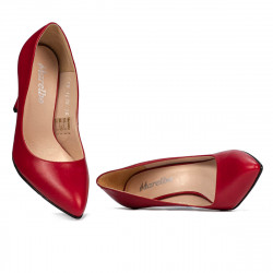Damskie eleganckie buty 1276 czerwone