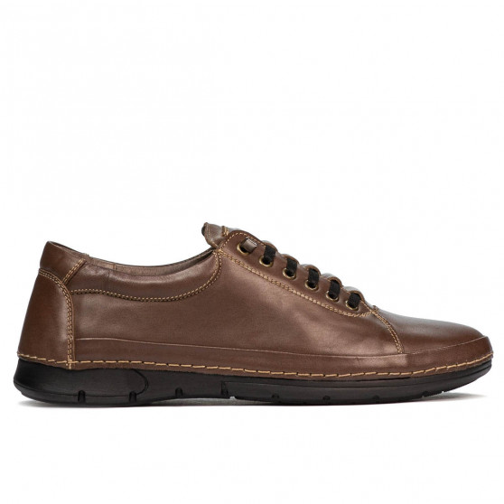 Buty sportowe męskie 910 brązowe
