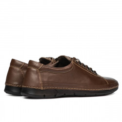 Buty sportowe męskie 910 brązowe