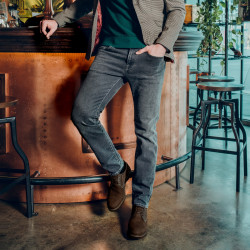 Casualowe buty męskie 881 bufo café lifestyle