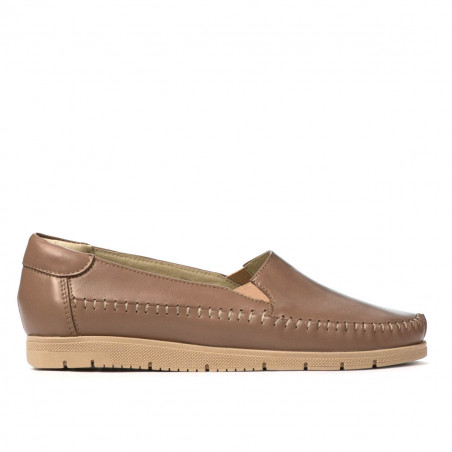 Mokasyny damskie 6023 cappuccino