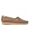 Mokasyny damskie 6023 cappuccino