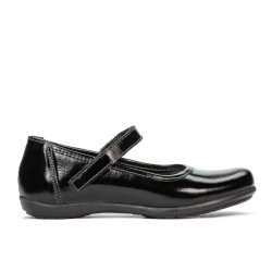 Buty dziecięce 151-1 lakierowane czarne