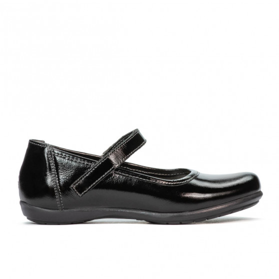 Buty dziecięce 151-1 lakierowane czarne