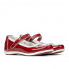 Buty dziecięce 151-1 lakier bordowy