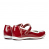 Buty dziecięce 151-1 lakier bordowy