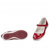 Buty dziecięce 151-1 lakier bordowy
