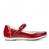 Buty dziecięce 151-1 lakier bordowy