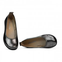 Buty dziecięce 100-1 srebrne perłowe