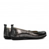 Buty dziecięce 100-1 srebrne perłowe