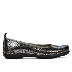Buty dziecięce 100-1 srebrne perłowe