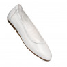 Baleriny damskie 6027 białe