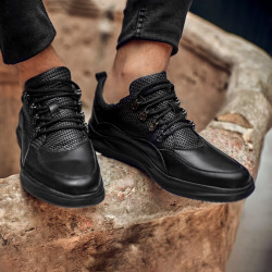 Casualne/sportowe buty męskie 917 czarne lifestyle