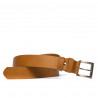Pasek unisex 01b brązowy camel