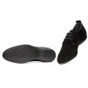 Casualowe buty męskie 816 czarny welur