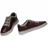 Buty sportowe męskie 913 bordo
