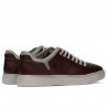 Buty sportowe męskie 913 bordo