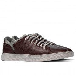Buty sportowe męskie 913 bordo