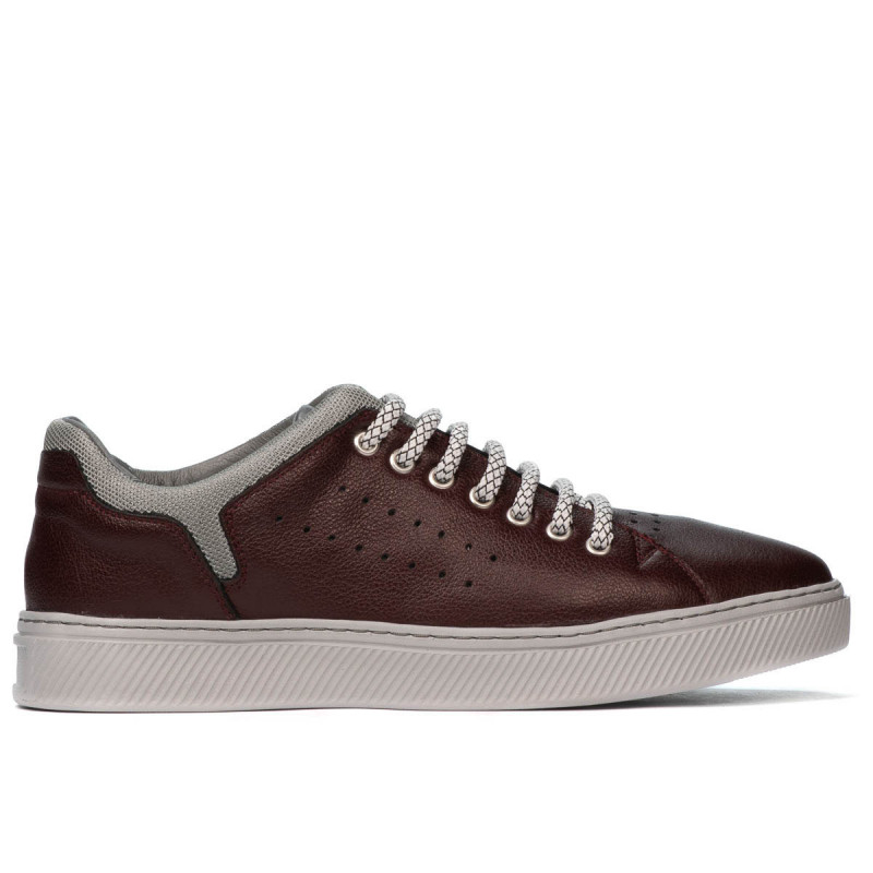 Buty sportowe męskie 913 bordo