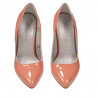 Eleganckie damskie buty 1246 łososiowe