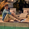 Casualne/sportowe buty męskie 917 kawa lifestyle