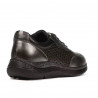 Damskie buty sportowe 6024 srebrne+czarne