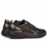 Damskie buty sportowe 6024 srebrne+czarne