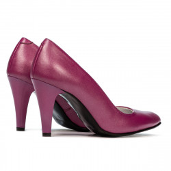 Eleganckie buty damskie 1234 cyklamen perłowy