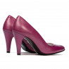 Eleganckie buty damskie 1234 cyklamen perłowy