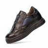 Buty dziecięce małe 70c czarno kombinowane