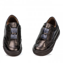 Buty dziecięce małe 70c czarno kombinowane